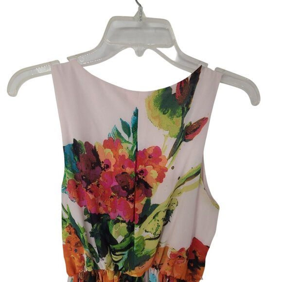 Margo & Sebastion Women's Sleeveless Mini Dress Floral Size S Floral - Picture 5 of 6